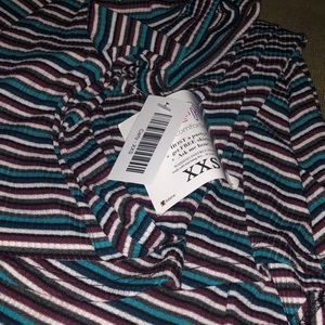 Carly short sleeve hi low dress XXS